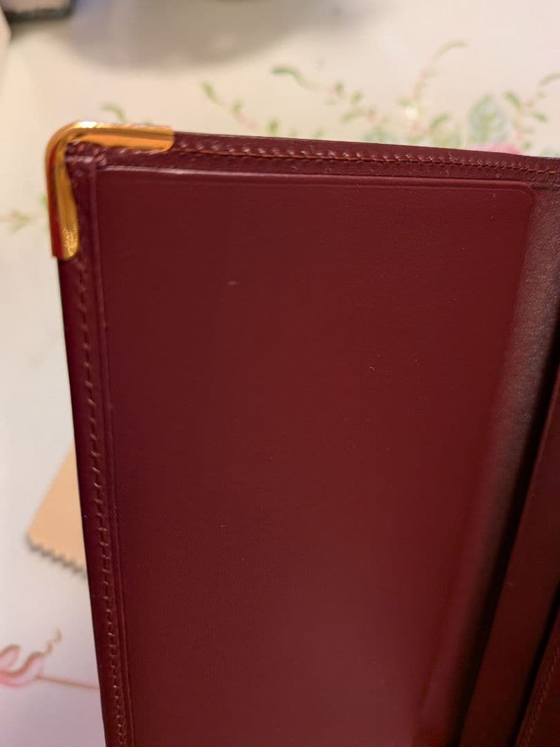 新品　カルティエ レザー 長財布