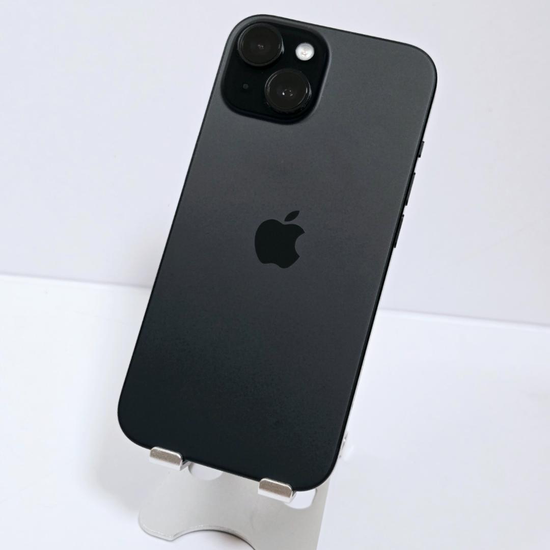 05 iPhone15 ブラック SIMフリー 美品 バッテリー95%