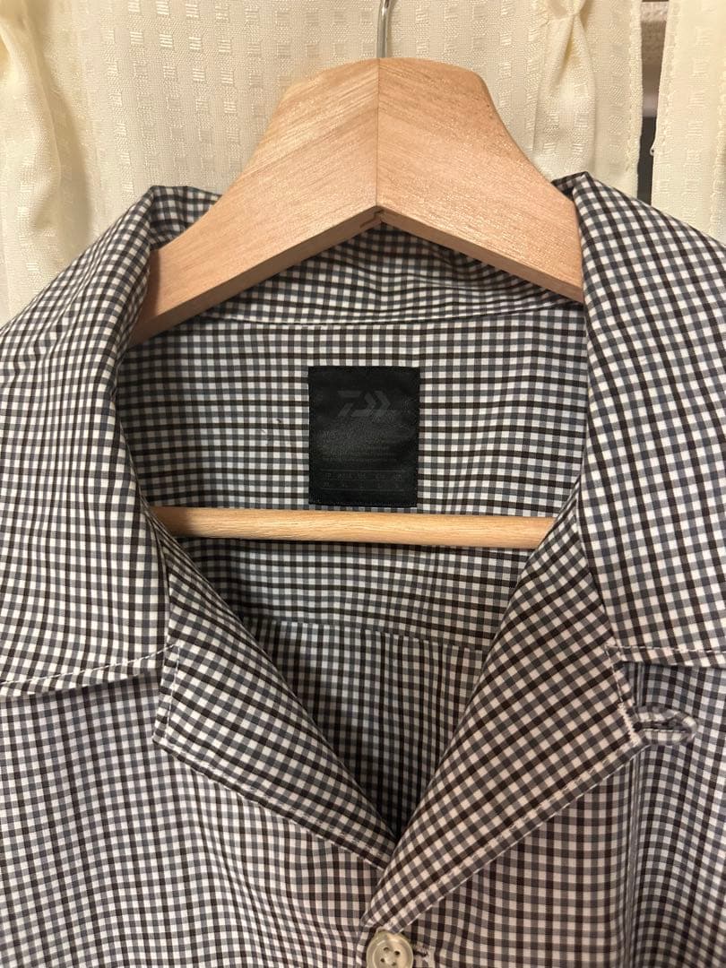 22AW XL ダイワピア テックニューアングラーズオープンギンガム 長袖シャツ