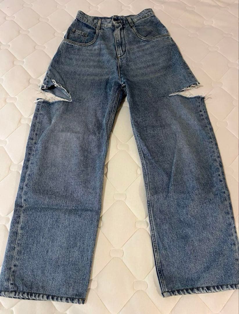 メゾン　マルジェラ　スラッシュデニム　38