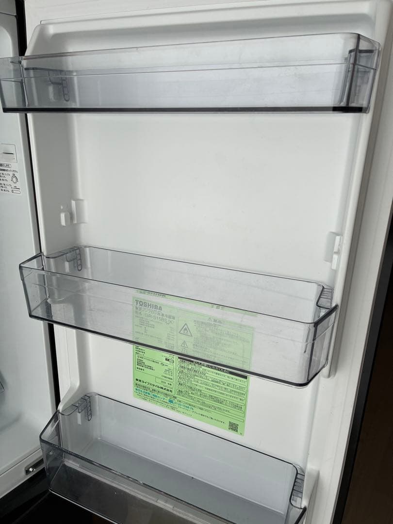 TOSHIBA 小型冷蔵庫　2020年製