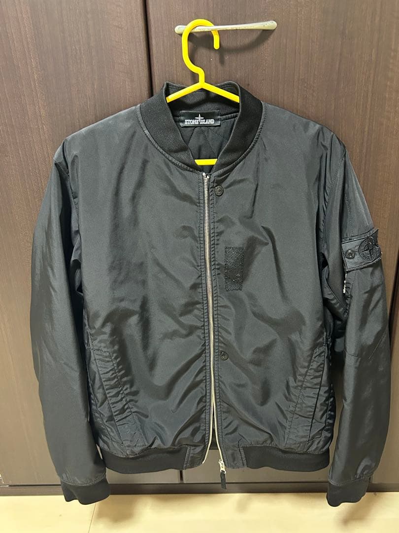 ど*り様 Stone  Shadow Project MA-1 黒