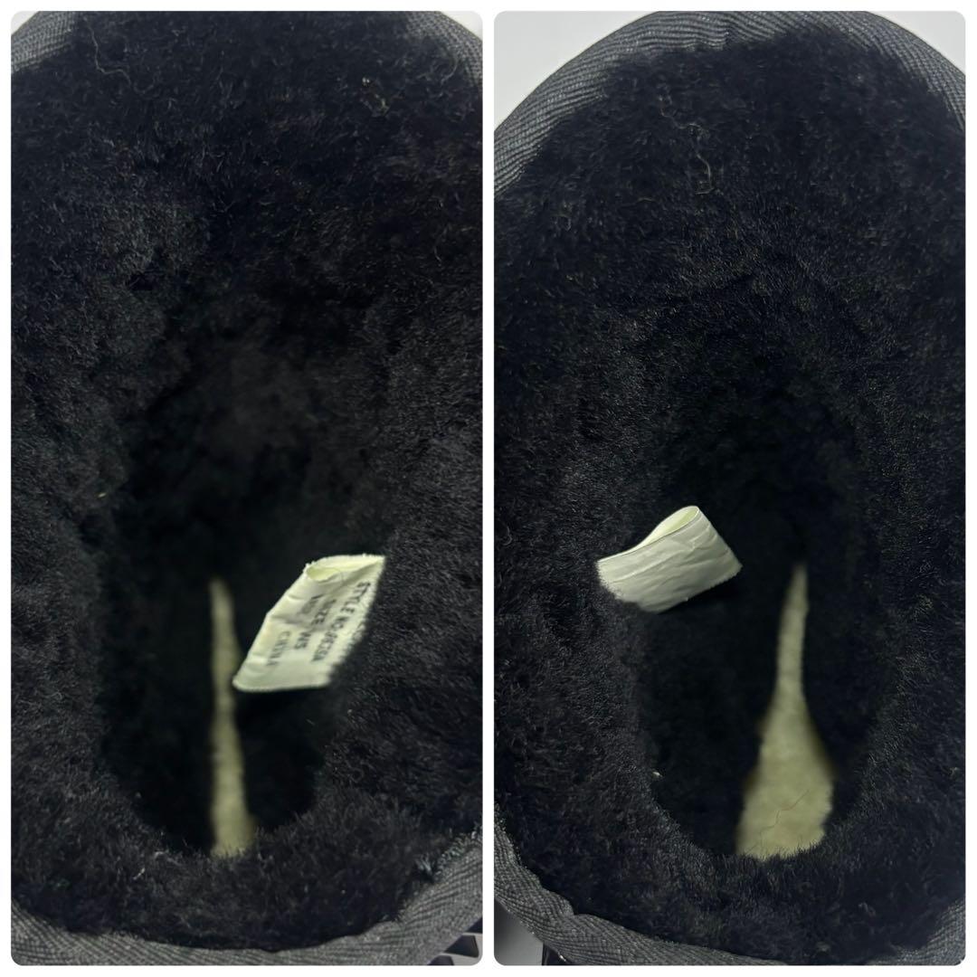 LAセレブ着用AUSTRALIAN LUXE スタッズ ムートンブーツ 黒