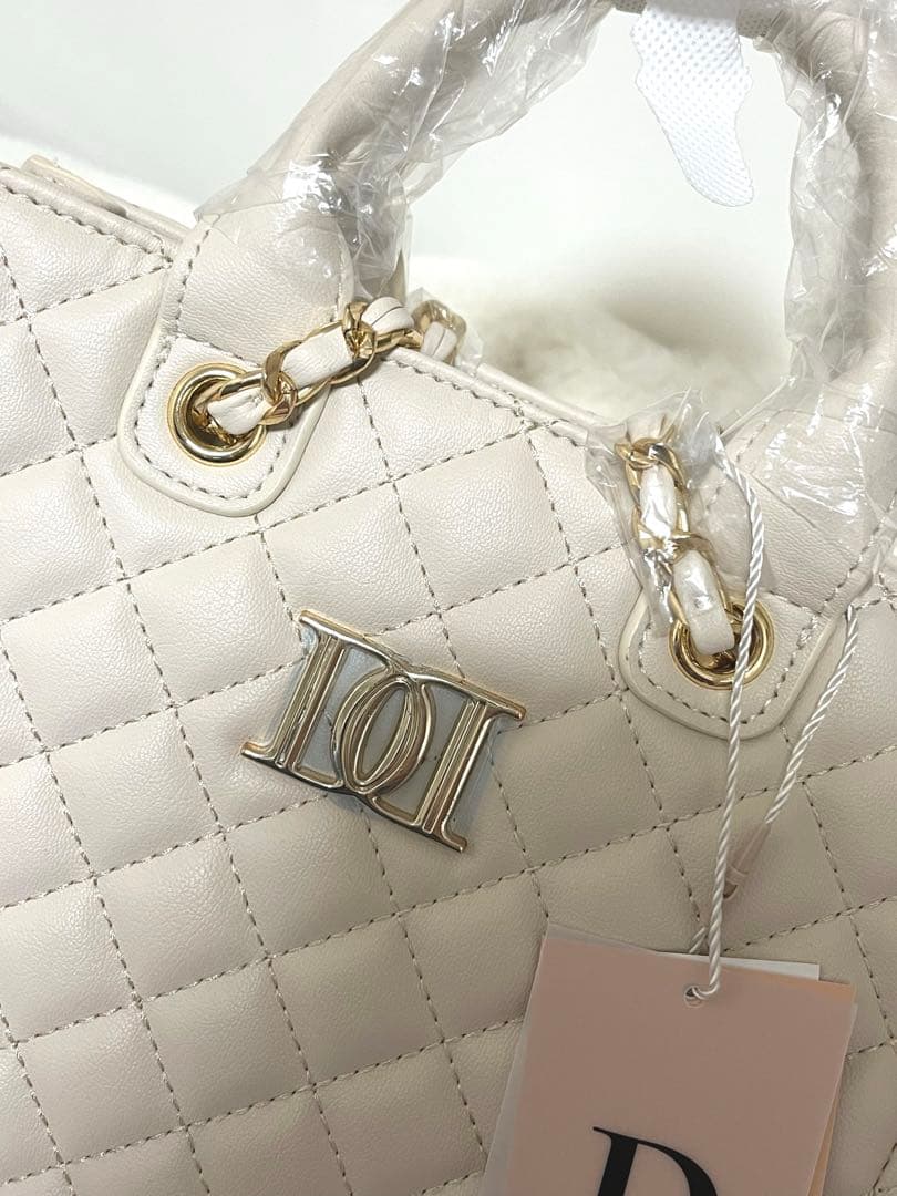 ダーリッチ　DDモチーフスクエアバッグ