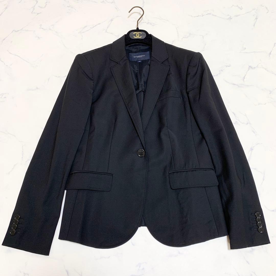 【希少Lサイズ】BURBERRY LONDON　パンツスーツ上下　ストレッチ