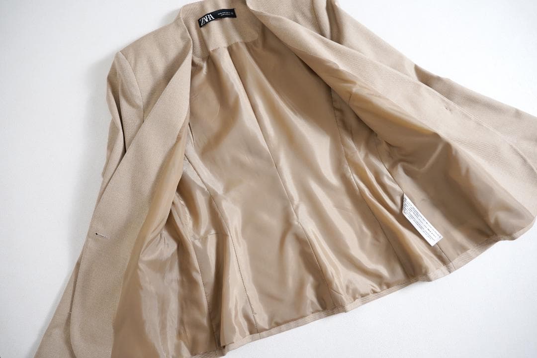 409t*専用 美品 ザラ ZARA ノーカラージャケット パンツ スーツ