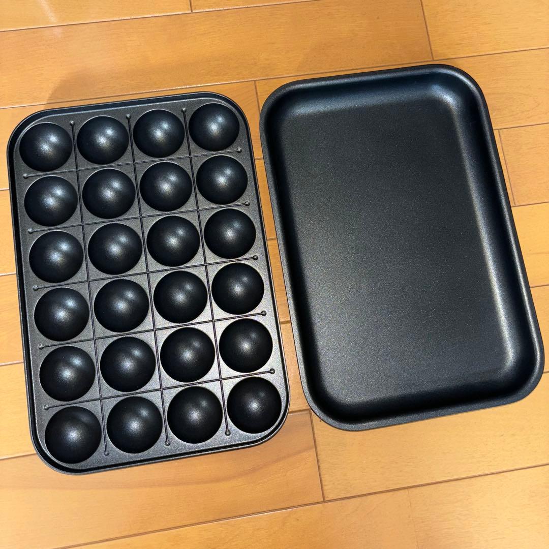 BRUNO コンパクトホットプレート たこ焼きプレート セラミックコート鍋付き