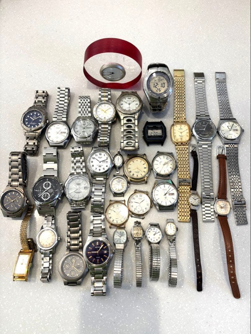 g*3様 【ジャンク】腕時計 SEIKO CITIZEN CASIO BUREN