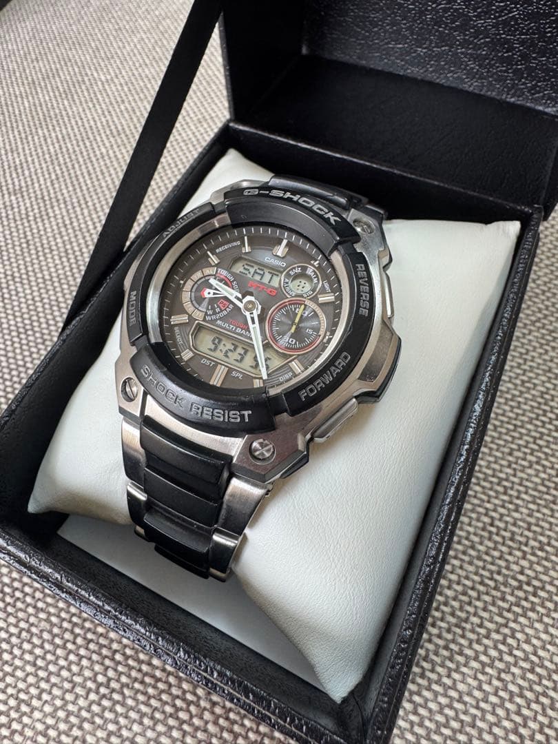 カシオG-SHOCK MT-G 1500 メタルバンド