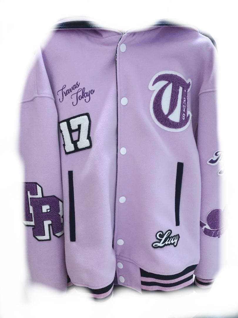 TRAVAS TOKYO 2WAYセーラーカラースタジャン Purple