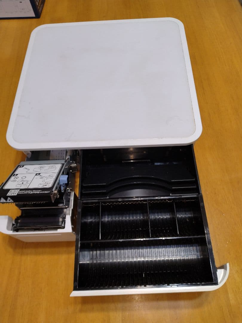 スター精密　mpopエアレジ対応プリンタ付きドロアー