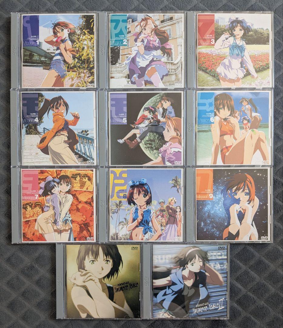 葉*月様 それゆけ!宇宙戦艦ヤマモト・ヨーコ DVD 全巻セット 全11巻 11