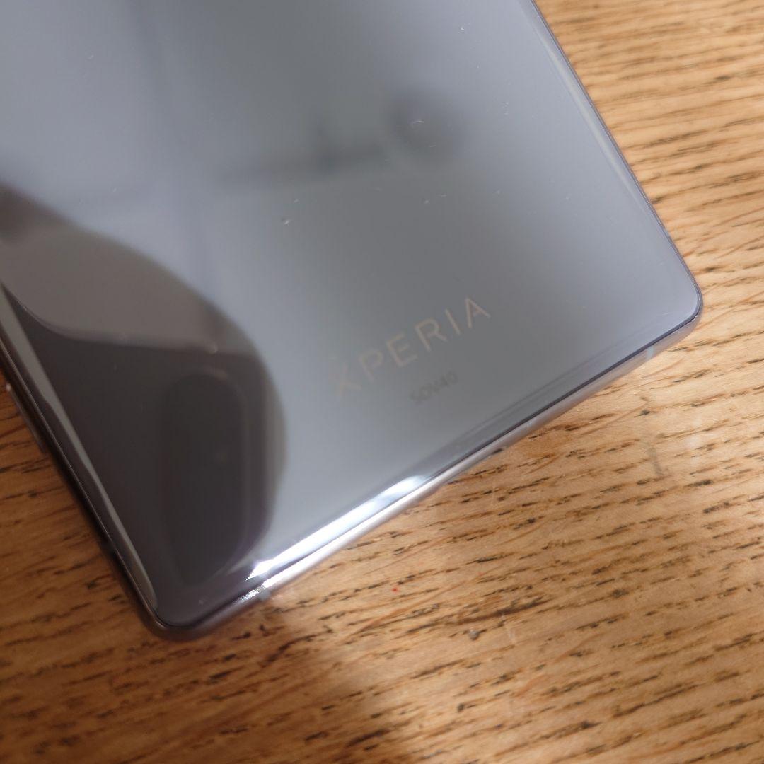 【完品良品 Xperia1I】初代1st au SOV40 グレー SIMフリー