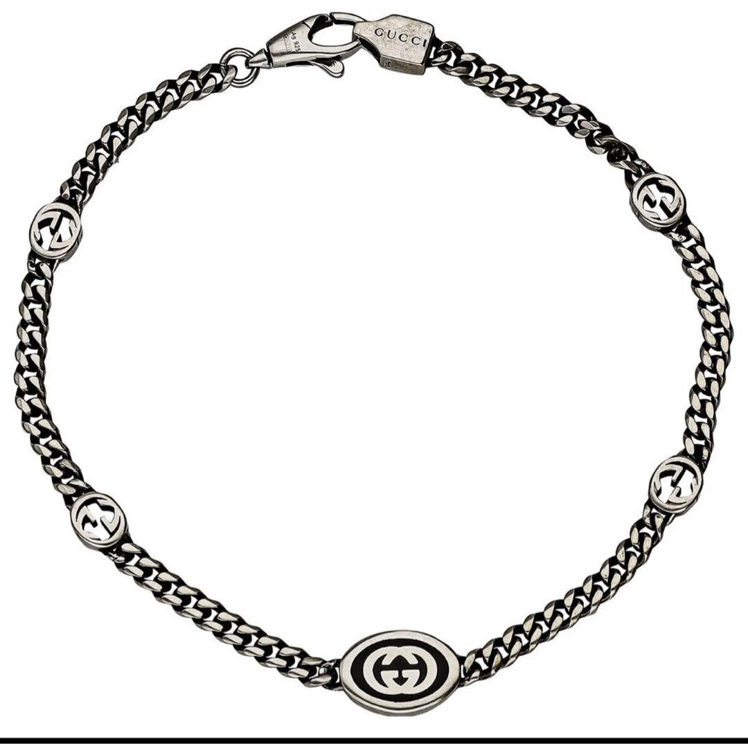 GUCCI チェーンブレスレット ステンレス