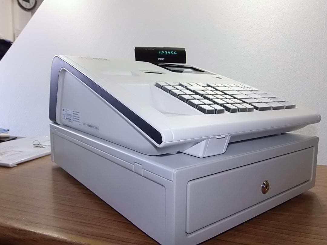 美品22年製210設定無料MA-700物販10部門東芝テックインボイスレジスター