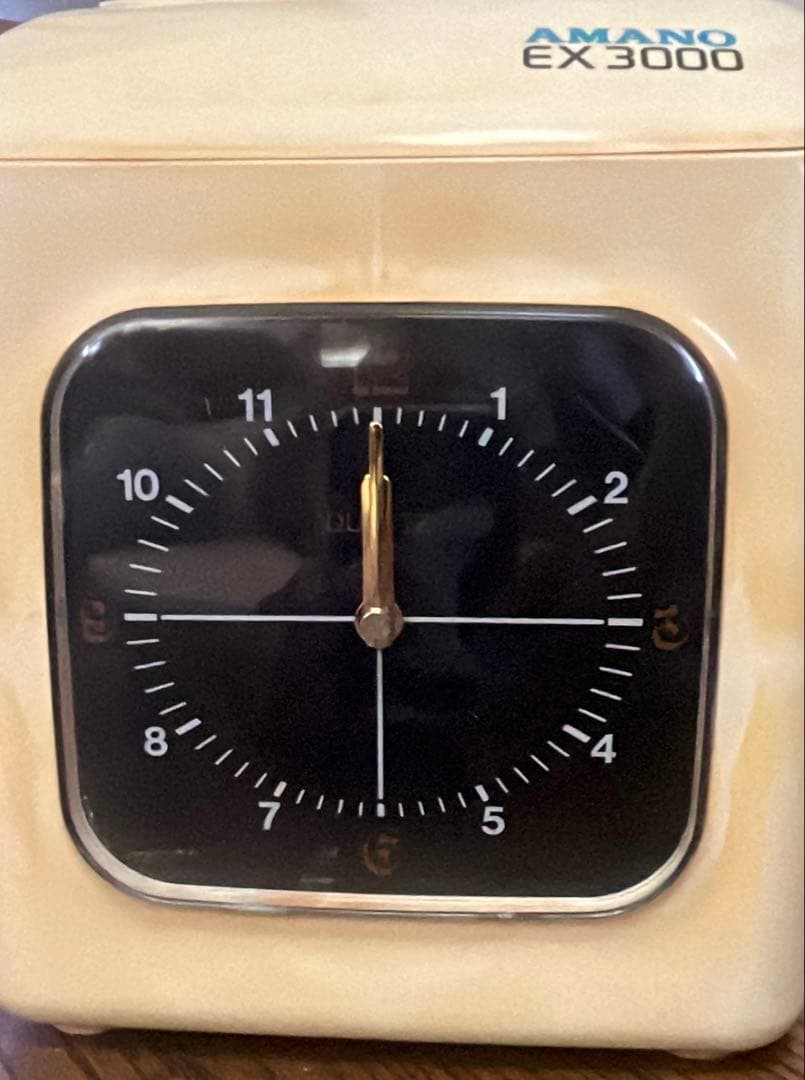 AMANO アマノ タイムレコーダー EX3000 稼働確認済　中古品