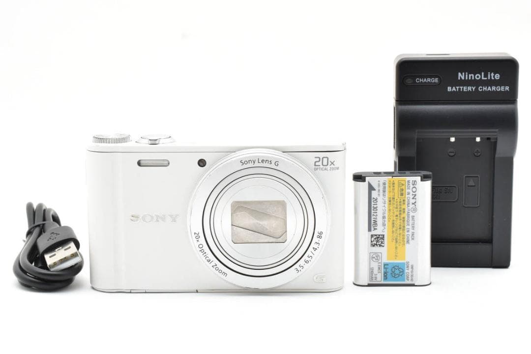 ■美品■ ソニー　SONY Cyber-shot DSC-WX300 ホワイト