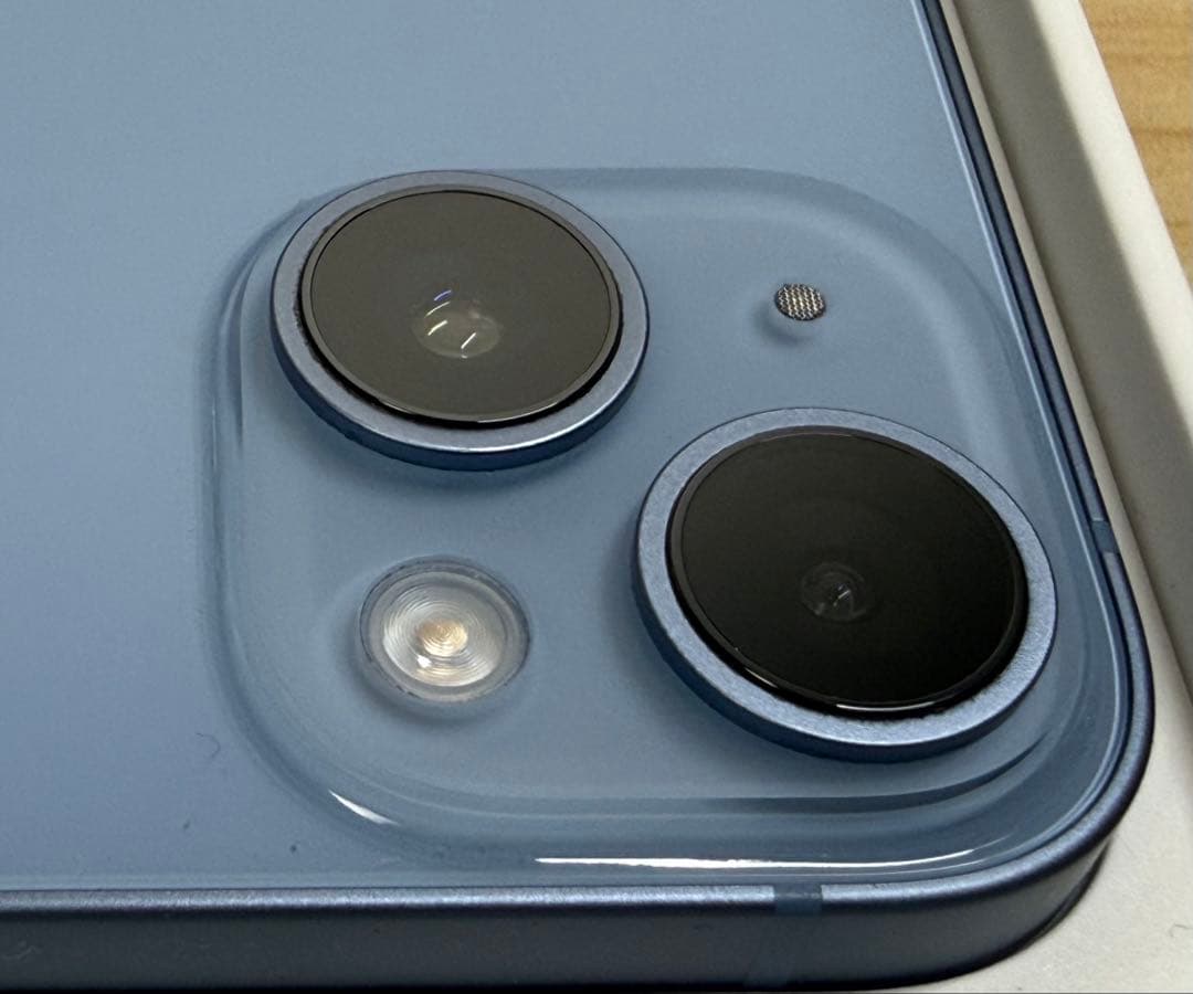 美品 iPhone 14 128GB ブルー SIMフリー Apple