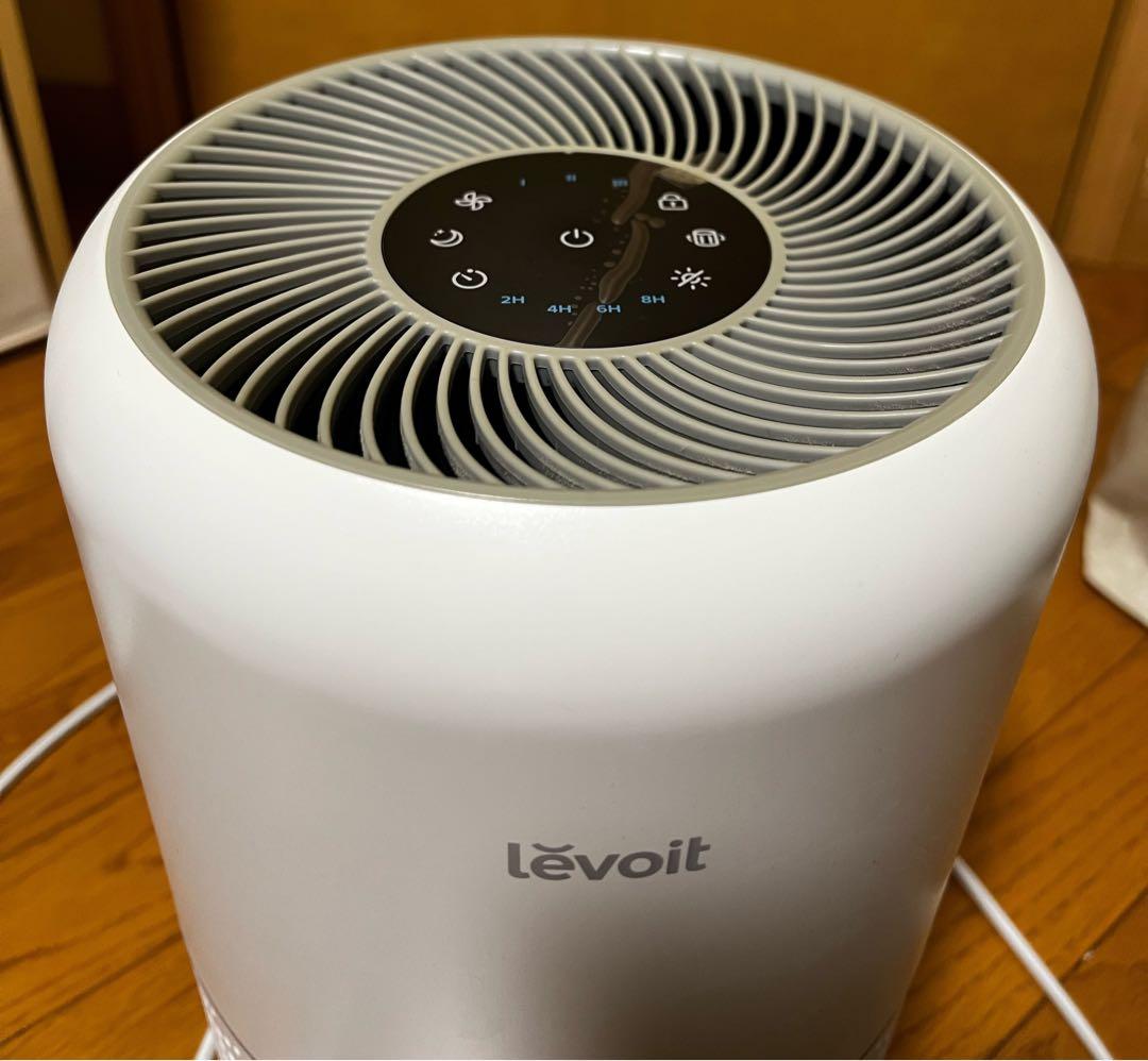 〔数回使用〕levoit レボイト　空気清浄機　core300 説明書付き