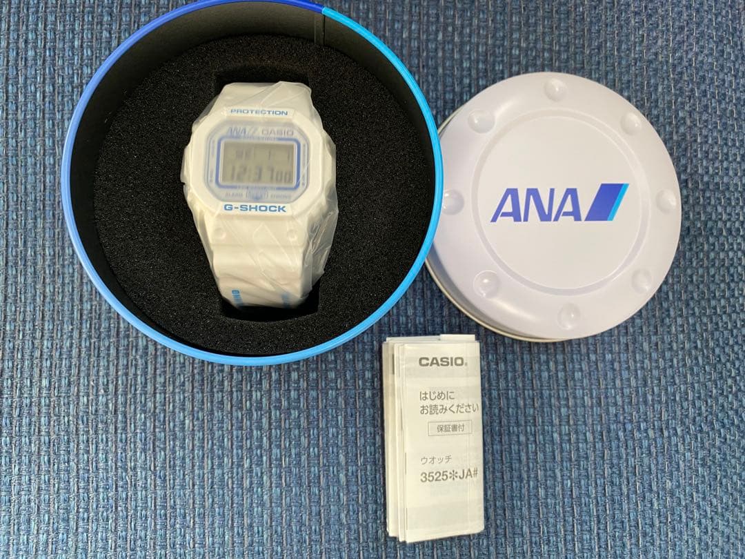 新品 ANA G-SHOCK for Gショック 機内販売 時計 数量限定 白