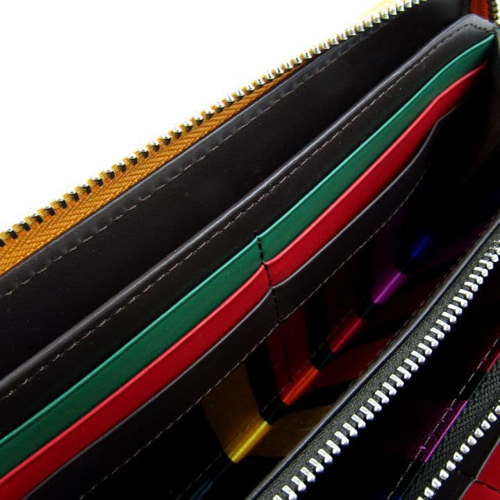 カステルバジャック 長財布 ラウンドファスナー 小銭入れあり ウォレット