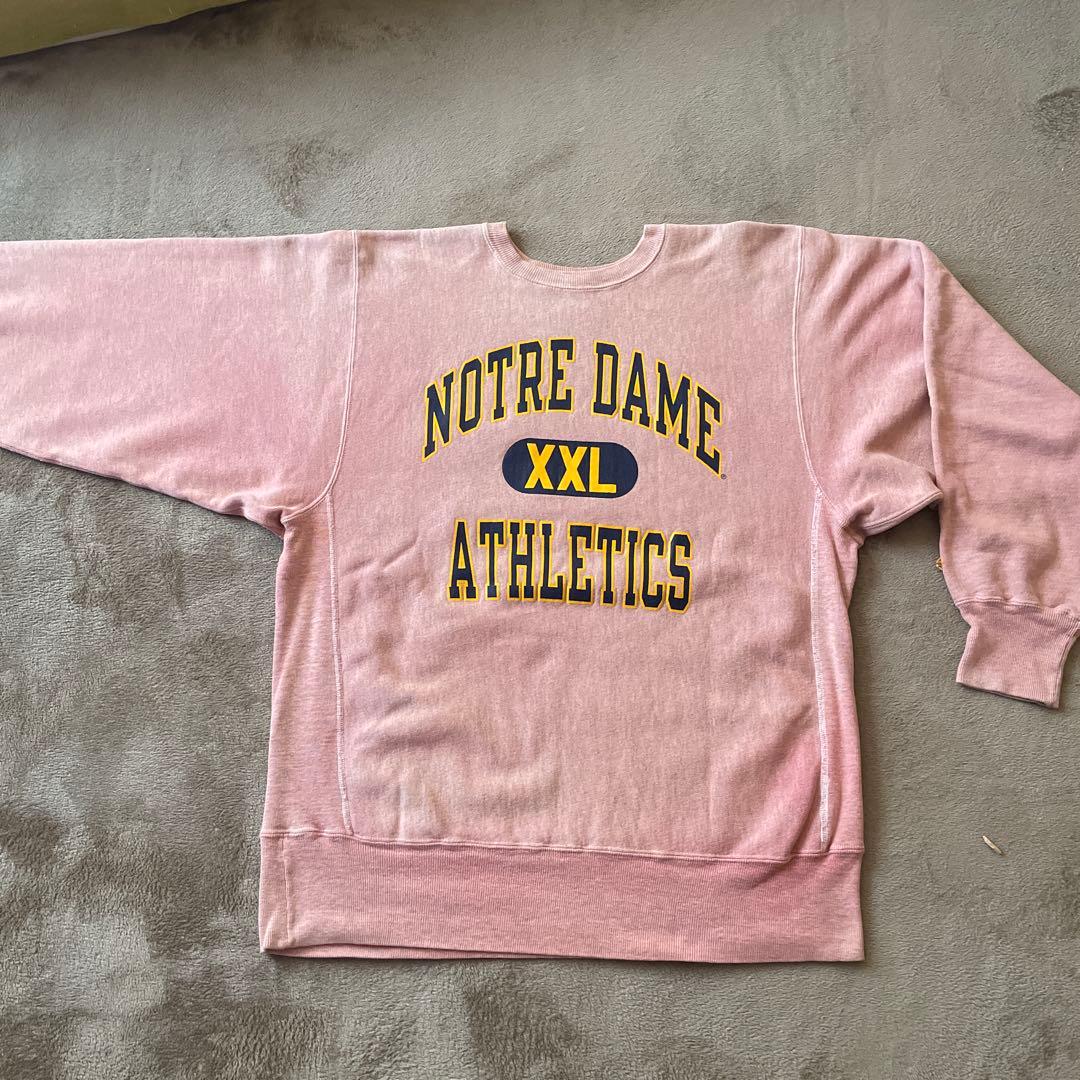 Champion Notre Dame Athletics XXL スウェット