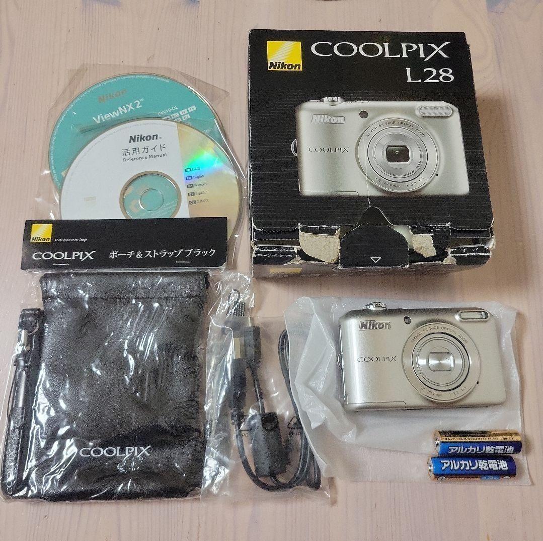 Nikon COOLPIX L28 シルバー 本体