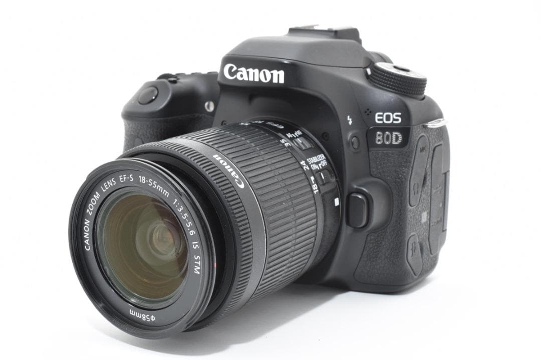 ■美品■Canon キヤノン EOS 80D 18-55mm IS STM