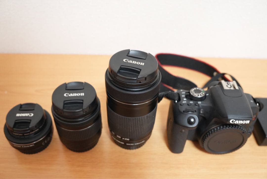 Canon デジタル一眼レフカメラ レンズ3本セット