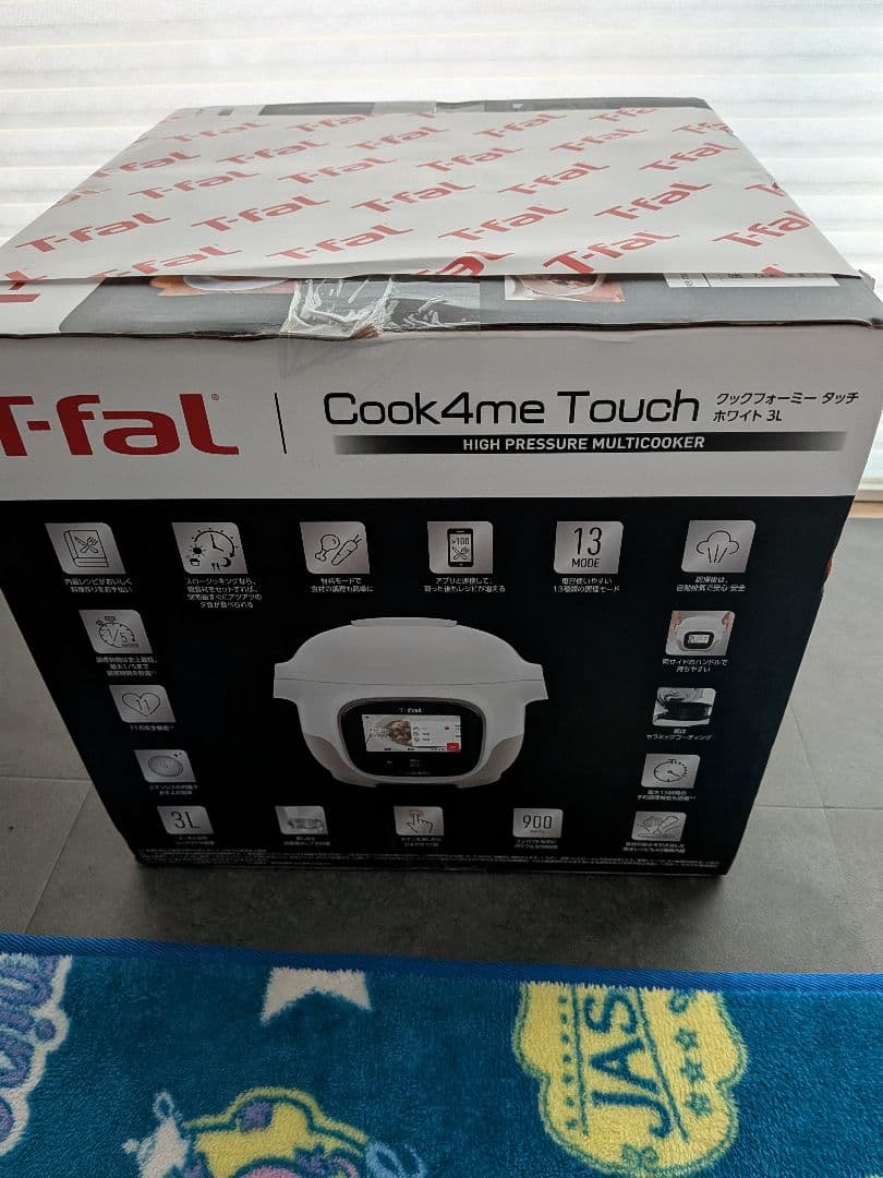 電気圧力鍋　【新品】T-fal クックフォーミータッチ 3L CY9221JP