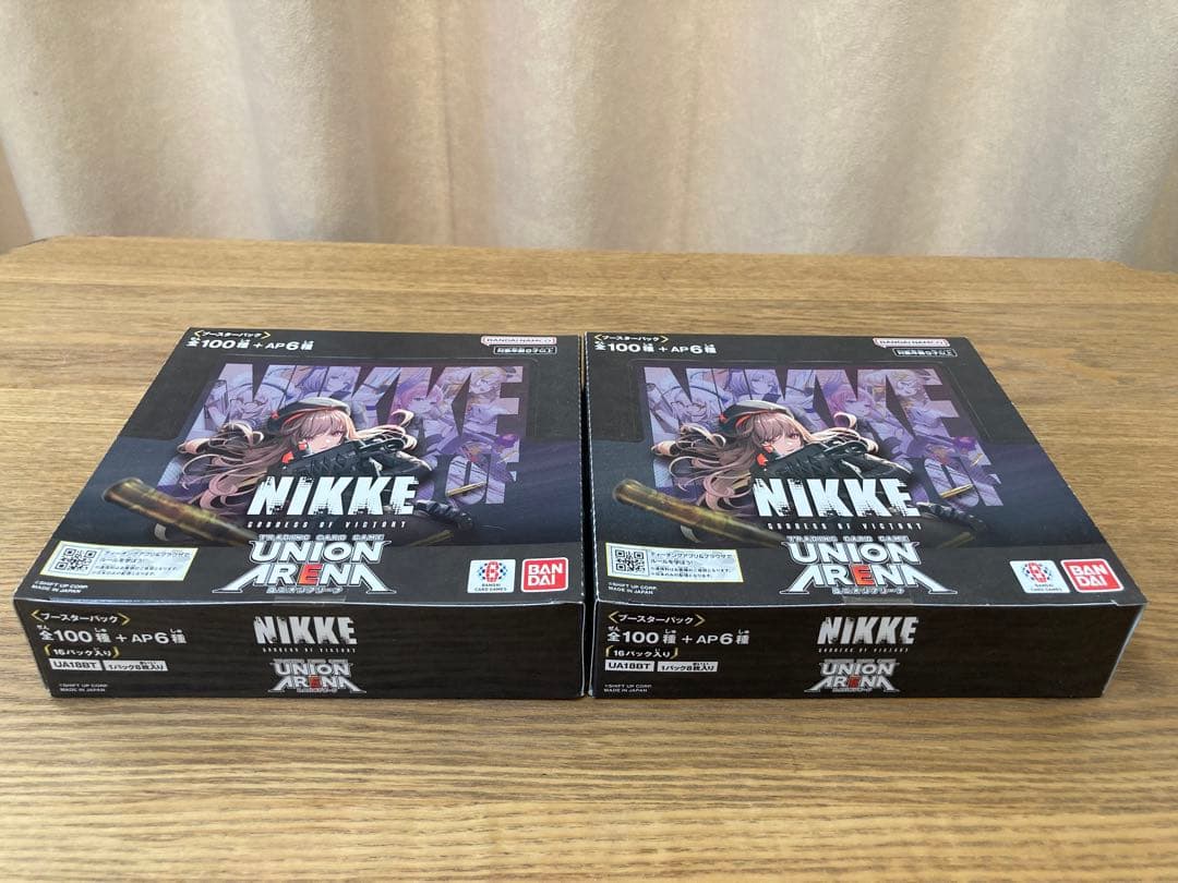 UNION ARENA 勝利の女神 NIKKE 2BOX（初版品）