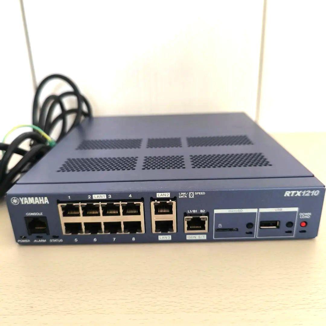 YAMAHA RTX1210 (Rev.14.01.42) 初期化済