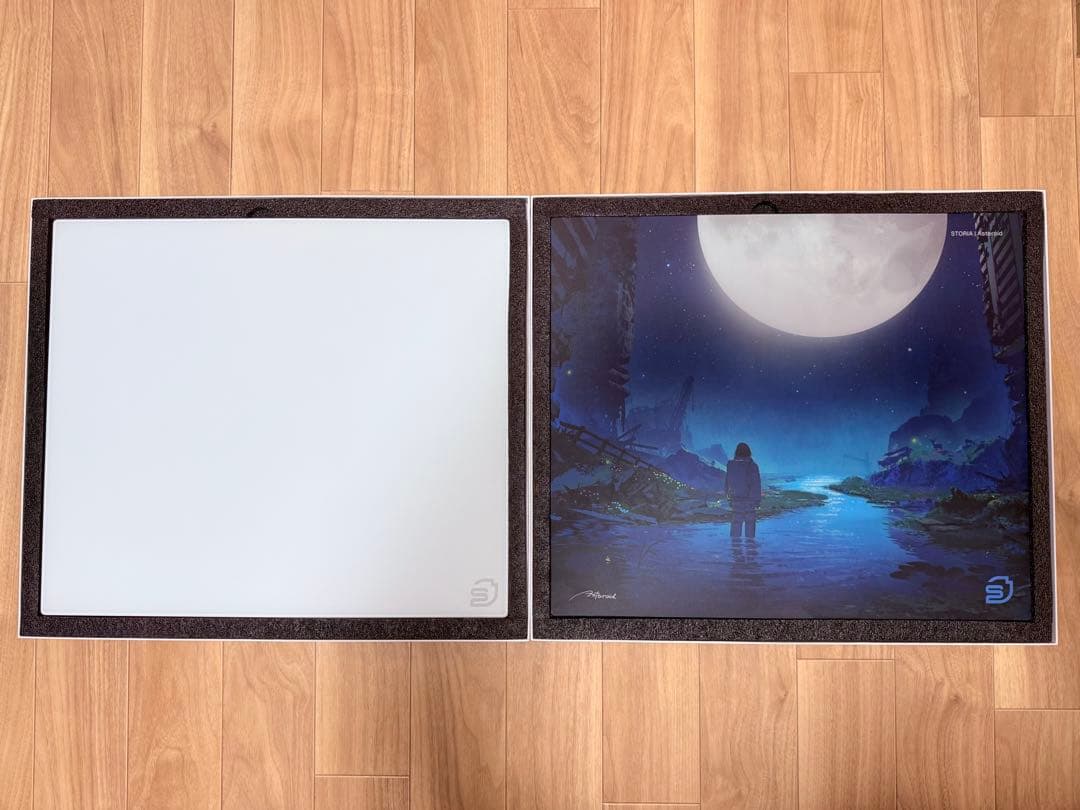 Storia Nulla、Storia Flux ガラスマウスパッド　2枚セット