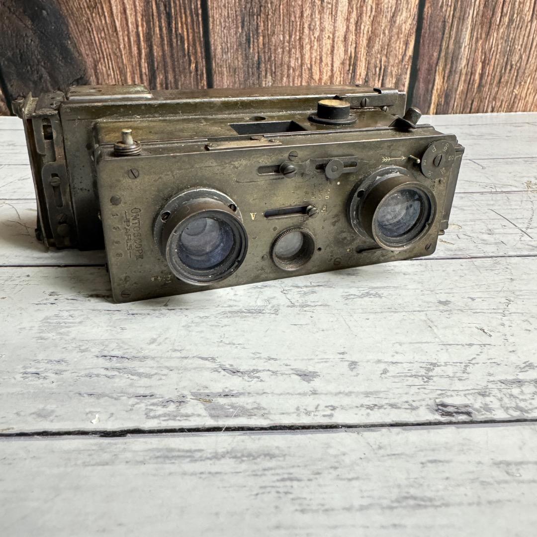 Ontoscope Paris BREVETE S.G.D.G. ステレオカメラ