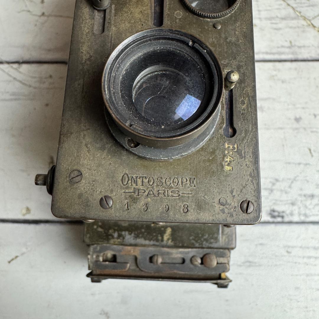 Ontoscope Paris BREVETE S.G.D.G. ステレオカメラ