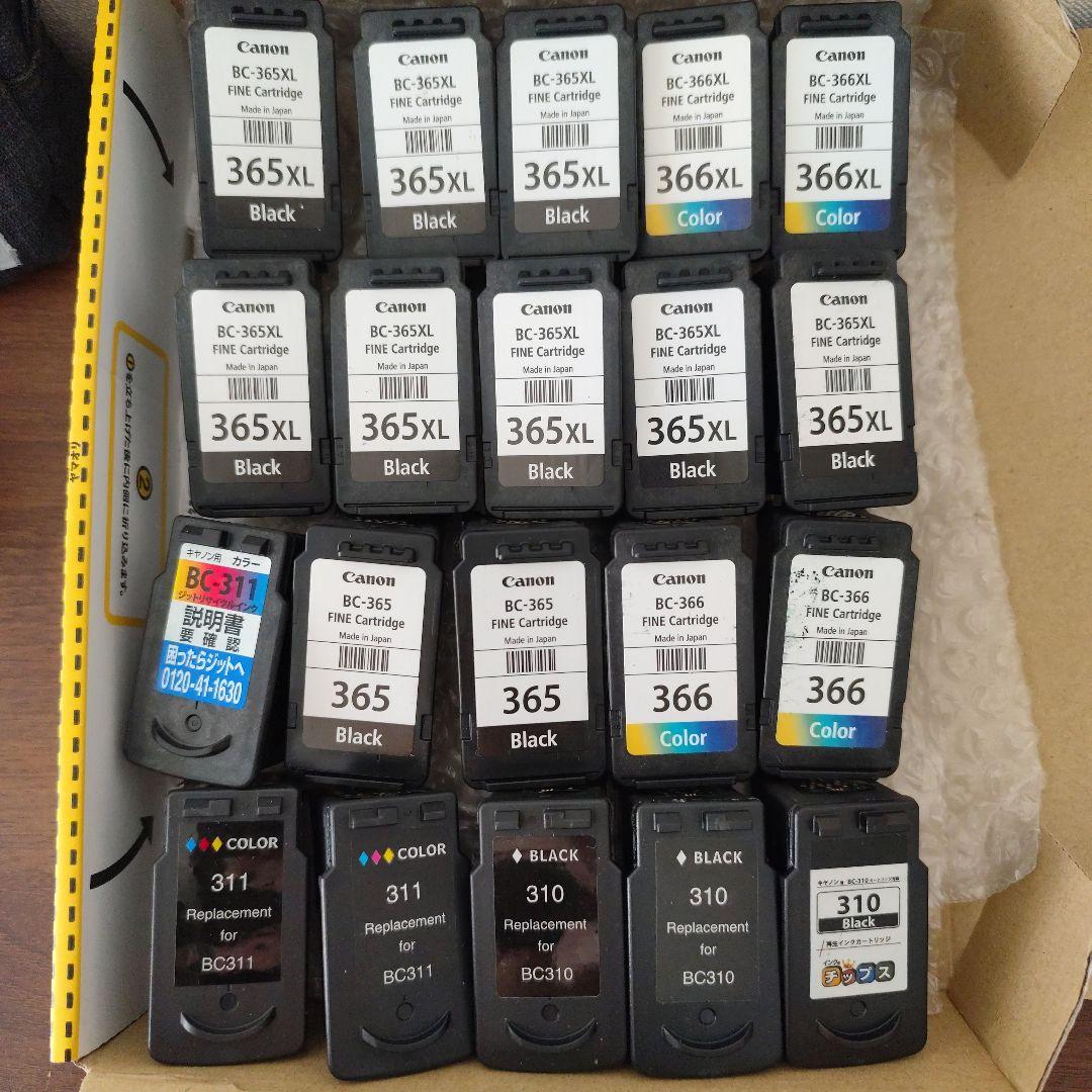 Canon【使用済み】インクカートリッジBC−365XL　BC-366XL他