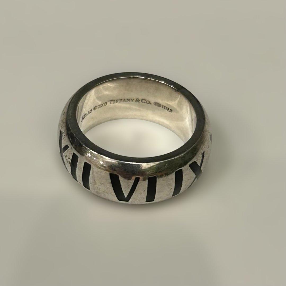 （サタン）ティファニー　アトラス　ワイド　リング　925 9号