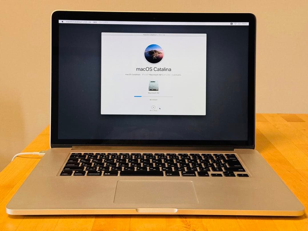 【オークション】MacBook Pro/mid2012/15㌅Retina/i7