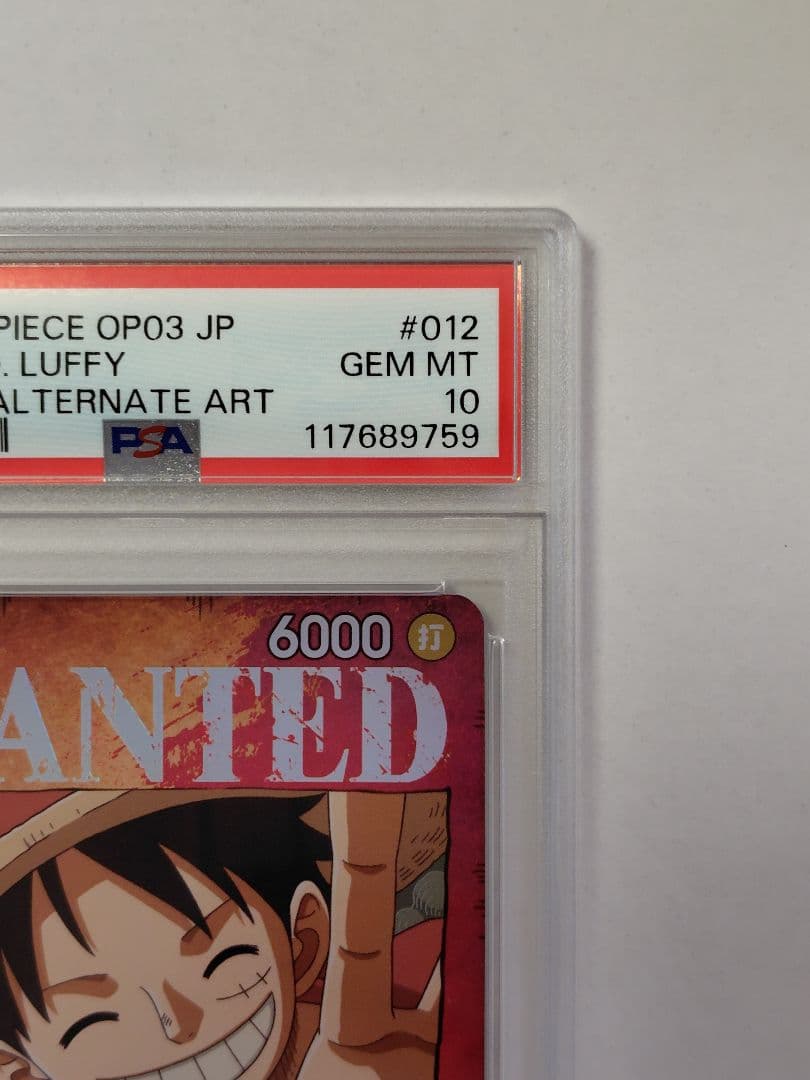 【PSA10】モンキー・D・ルフィ 手配書SP ワンピースカード