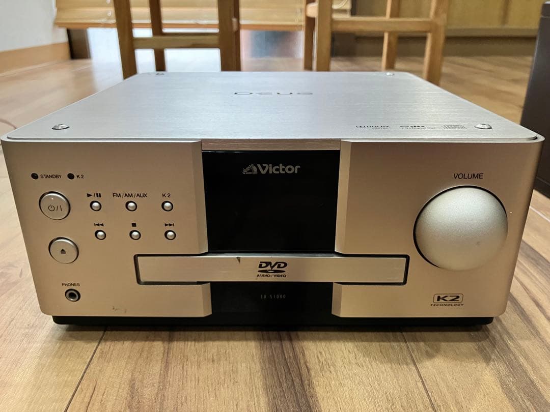 Victor ビクター EX-S100 コンポ ウッドコーンスピーカー