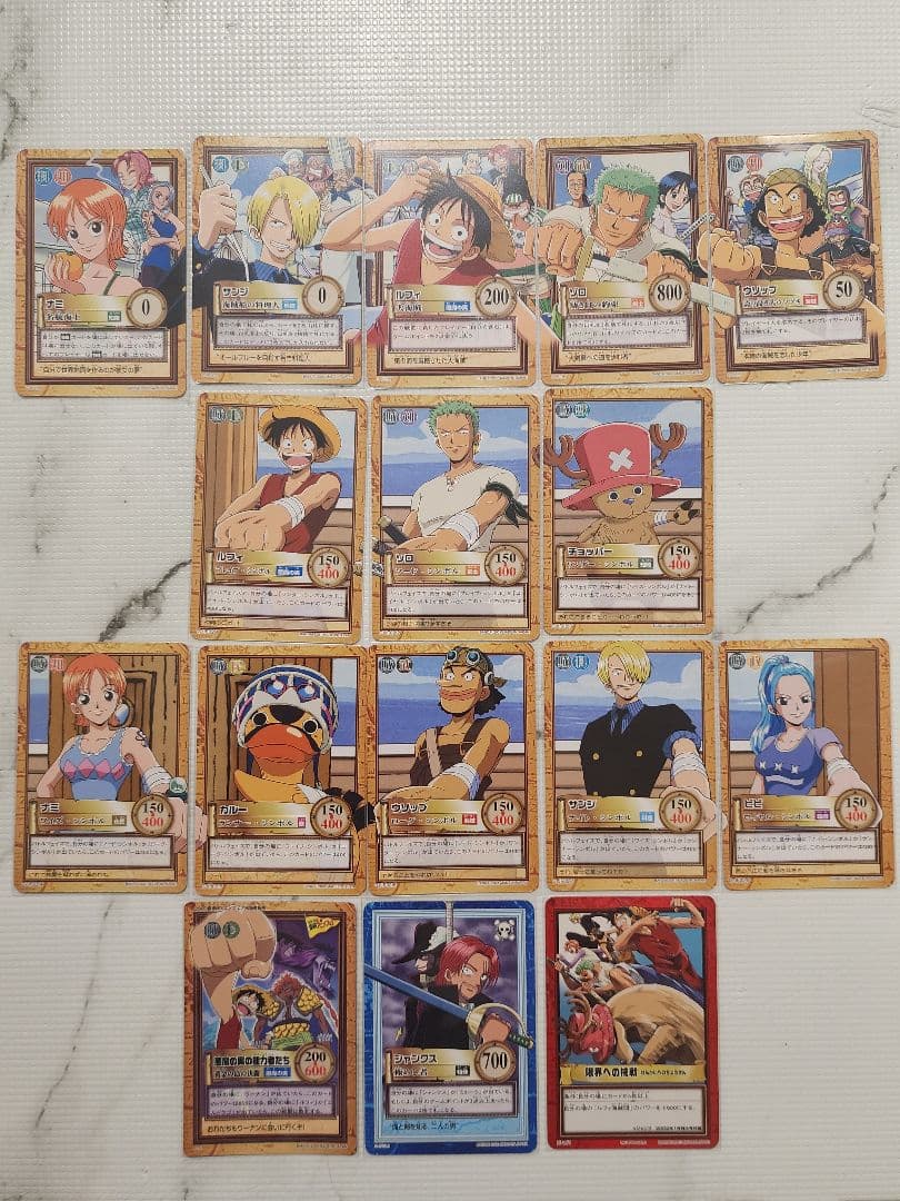 ワンピースカード　初期　ジャンプフェスタ　プロモカードセット