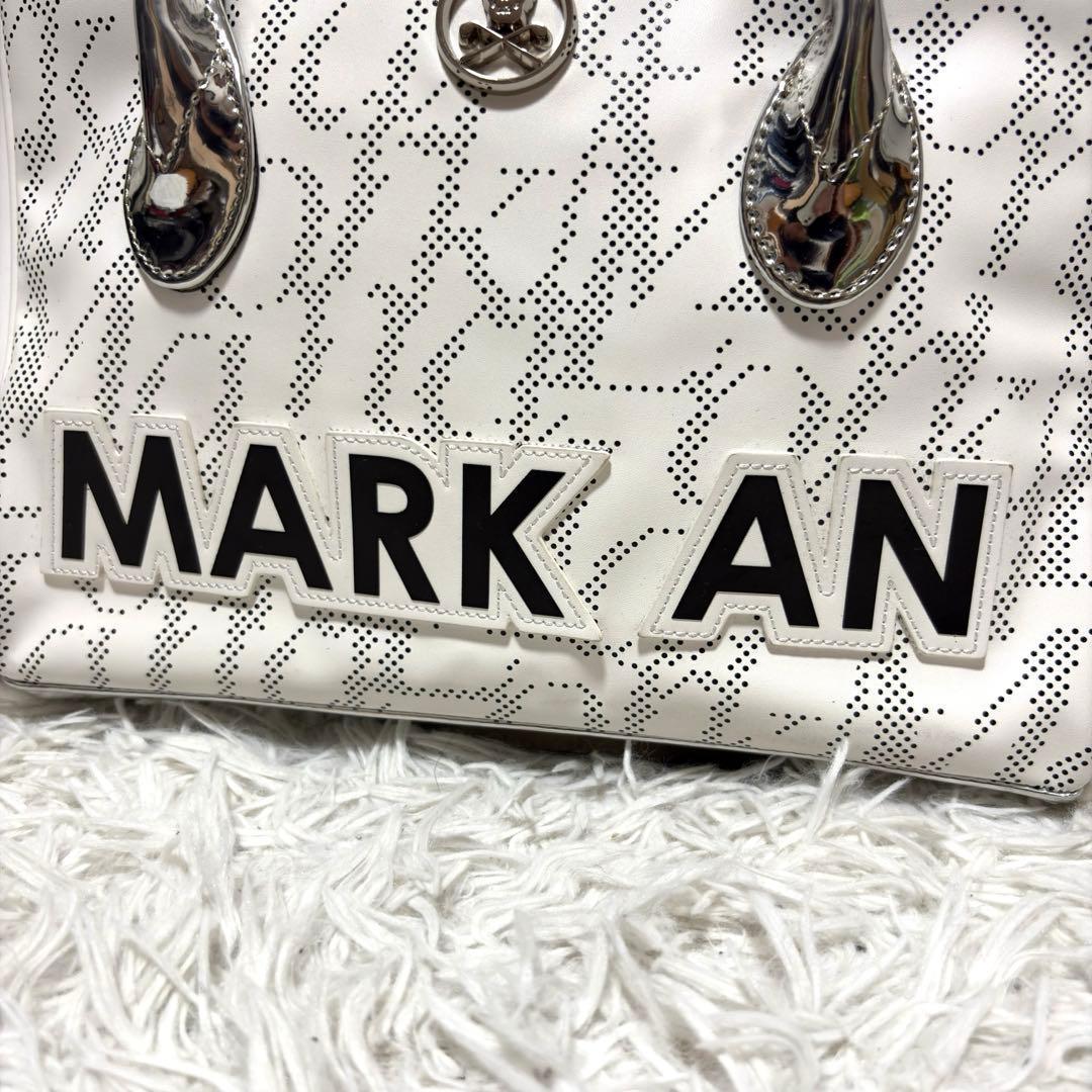 MARK&LONA ハンドバッグ ホワイト ユニセックス 木村拓哉着用モデル