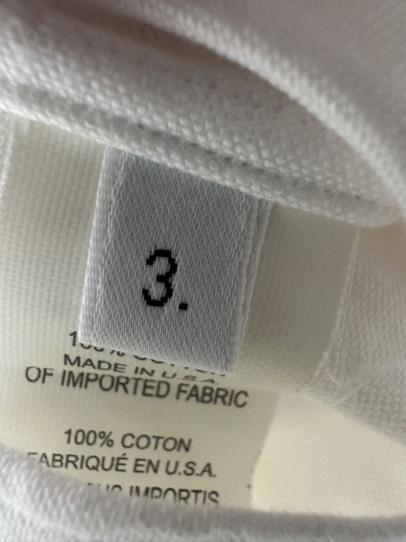 Thom Browne ホワイトストライプシャツサイズ3