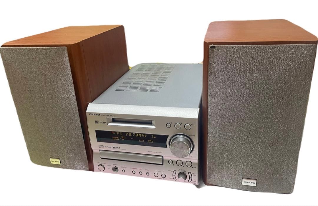 ONKYO CD MD ミニコンポ　FR 7GX 動作確認済みフルセット