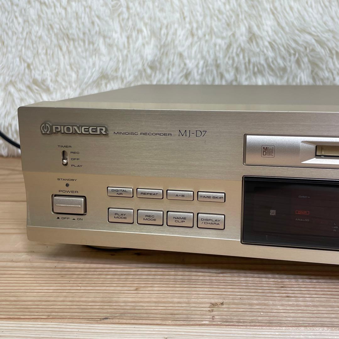 Pioneer MJ-D7 MDレコーダー