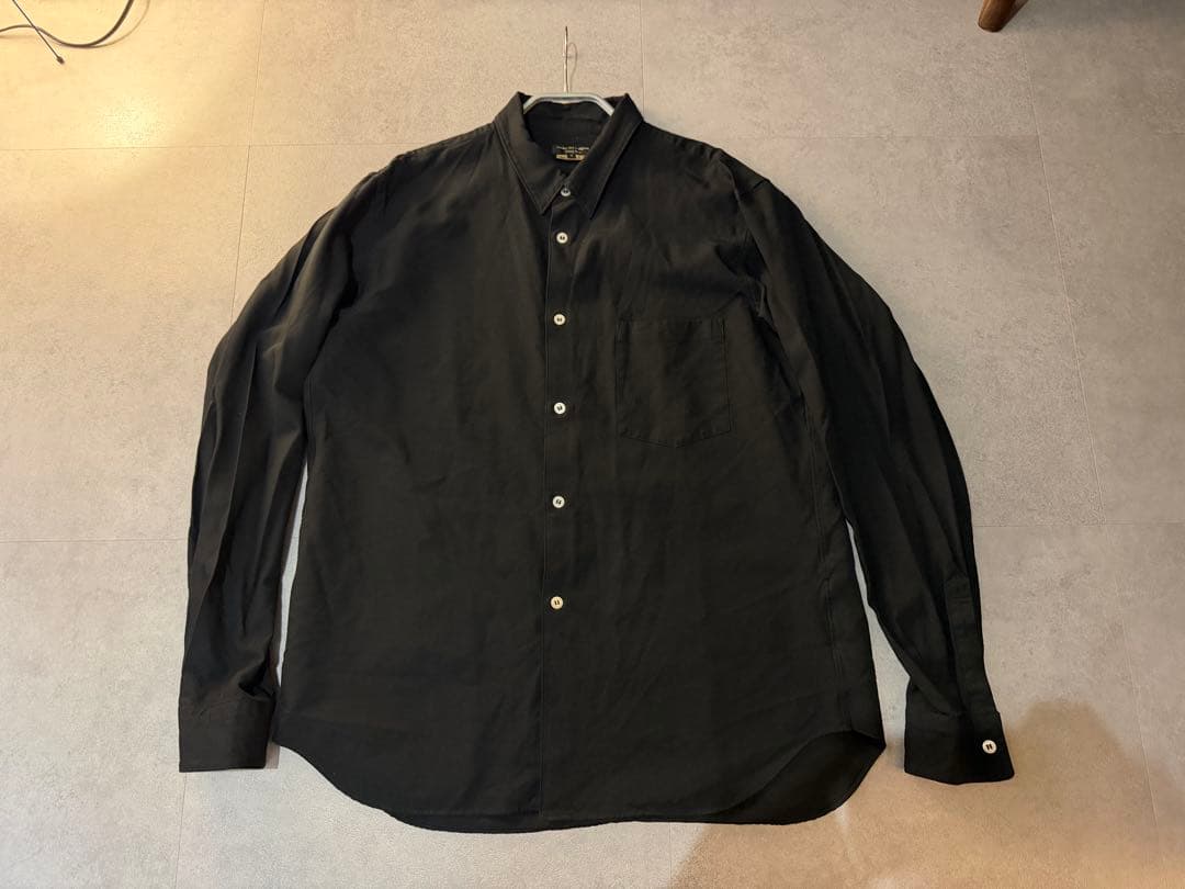 COMME des GARÇONS HOMME PLUS ポリ縮絨シャツ