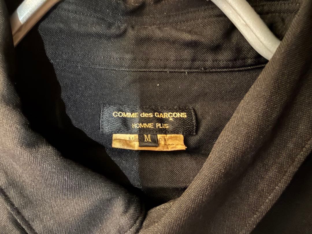 COMME des GARÇONS HOMME PLUS ポリ縮絨シャツ