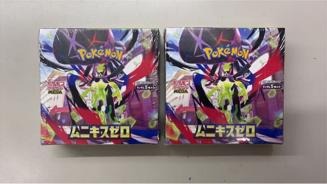 即日発送 ポケモンカードゲーム ムニキスゼロ 2BOX シュリンク付き