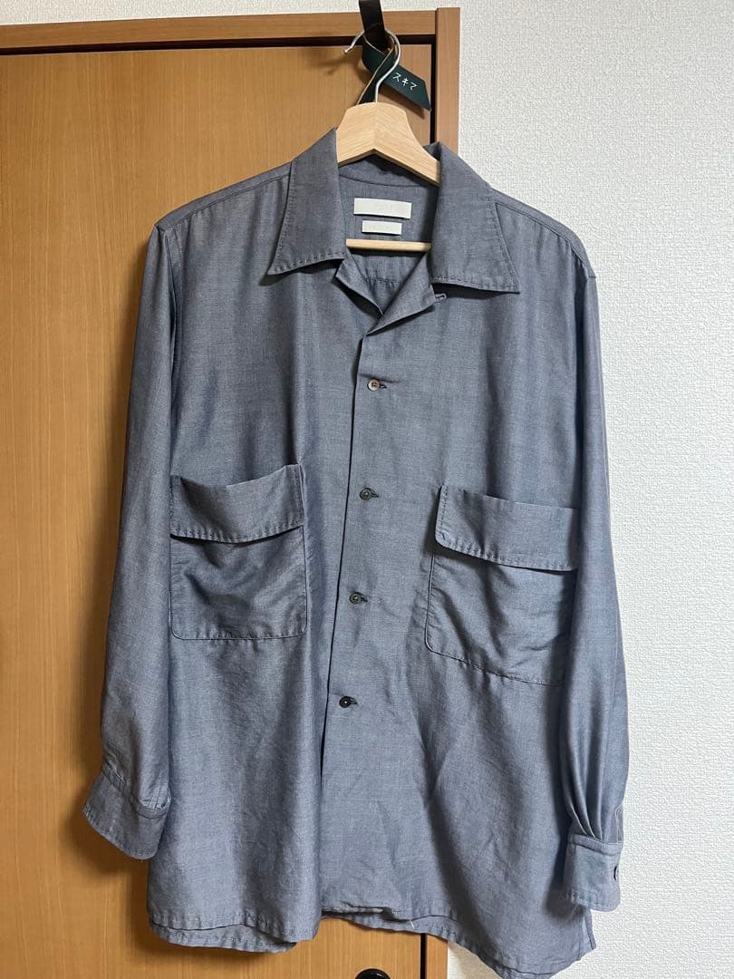 YOKE OPEN COLLAR SHIRT 希少サイズ1