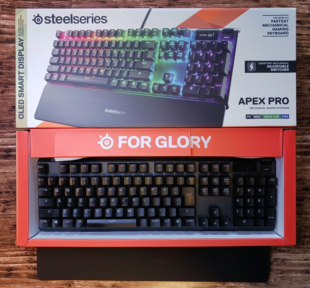【まさ】純正 SteelSeries Apex Pro テンキー有